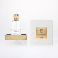 Emballage de bouteille vide de surface d'estampage à chaud de forme carrée personnalisable emballage de cadeau de boîte de parfum de papier de luxe de 30ml 50ml 100ml