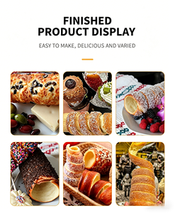 <span class=keywords><strong>Macchina</strong></span> per Pane Fritto (<span class=keywords><strong>Gas</strong></span> Chimney Cake) <span class=keywords><strong>con</strong></span> Prezzo di Fabbrica, Attrezzatura Commerciale per Negozi di Snack, 8 Rulli - Product Image 5