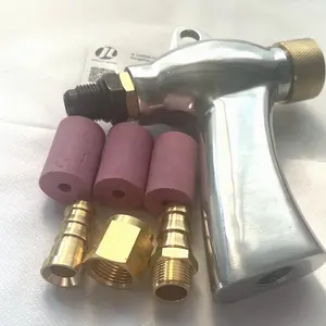 Sand Blaster Gun Kit Soda Blaster Air Siphon Sandblaster Gun With Ceramic Sandblasting Nozzles