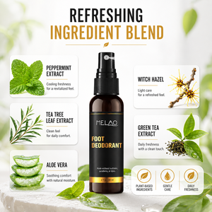 Spray Desodorante Natural para Eliminar el Olor de los Zapatos, Marca Privada, para Prevenir el Mal Olor de Pies - Product Image 2