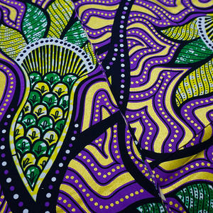 Usine de tissus africains dorés tissu en coton imprimé à la cire tissu batik imprimé à la cire africaine vente en gros de <span class=keywords><strong>robe</strong></span> <span class=keywords><strong>bazin</strong></span> riche - Product Image 3