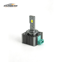 Ventilador de Refrigeración Silencioso Serie D, Bombilla LED para Faros Delanteros D3S con Iluminación Brillante