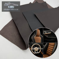 Cuir microfibre premium à grain fin 1,2 mm antidérapant et résistant aux rayures pour habillage de volant, sièges et panneaux de porte de voiture