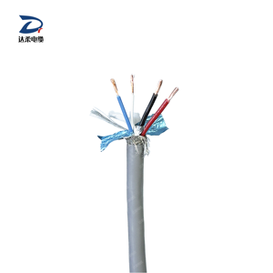 Câble de données USB 2.0 2725 24+28 AWG 4 conducteurs, paires torsadées, fils <span class=keywords><strong>électrique</strong></span>s gainés TPE, diamètre extérieur 4,0 <span class=keywords><strong>mm</strong></span>, câble blindé avec <span class=keywords><strong>gaine</strong></span> en feuille d'aluminium - Product Image 4