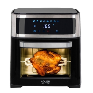 Adler Ad_6309 8-in-1 2500W friggitrice elettrica aria forno 13lt capacità in acciaio inox alloggiamento francese olandese per uso domestico - Product Image 1