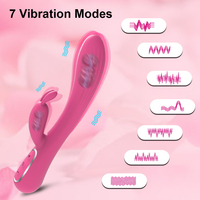 Drop-shipping Lapin G Spot Gode Vibrateur Sex Toys pour Femmes Adultes Couples Anal Clitoris Stimulateur Produit Sexuel