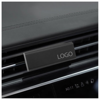 Diffuseur de parfum écologique pour voiture, parfum longue durée, design moderne et luxueux, noir mat, bois, parfum pour voiture
