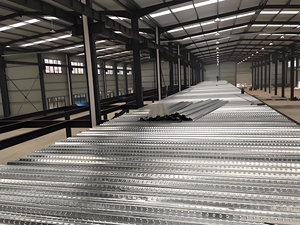 Customizable Industrial Steel Mezzanine Floor <strong>System</strong> Wood Warehouse Rack With Carton Packing For Storage