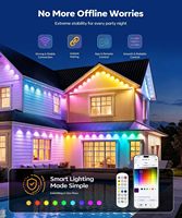 Luz LED de Punto Pixel RGBW Permanente para Exteriores, Impermeable IP68, UCS2904, para Navidad