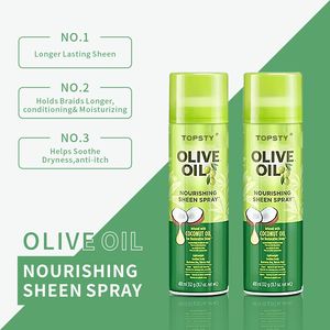 Spray d'Huile d'Olive et d'Argan – <span class=keywords><strong>Protecteur</strong></span> <span class=keywords><strong>Thermique</strong></span> de Qualité Professionnelle, Soin Sans Rinçage, Anti-Frisottis et Brillance - Product Image 3