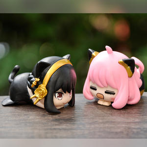 6 uds figura de acción SPY FAMILY personaje de Anime Twilight Anya Forger modelo conjunto juguetes lindo dibujos animados colección muñeca regalo para niños - Product Image 6