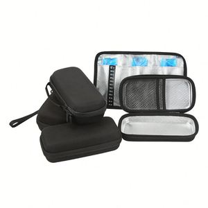 Custom Medication Storage Thermal Insulated Aluminium Foil Cooling <b>Bag</b> <b>Small</b> Diabetic Organize <b>Bags</b> Insulin <b>Cooler</b> Travel Case - Product Image 1