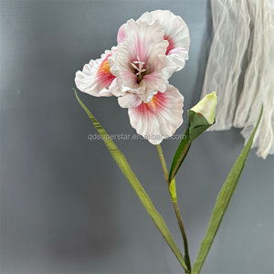 Flores Artificiales E-688, <span class=keywords><strong>Iris</strong></span> Artificiales de Tallo Largo, Ramas de Flores de <span class=keywords><strong>Iris</strong></span> Individuales, Gran Venta - Product Image 6