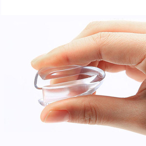 Protector de silicona para seguridad de bebés y niños, cubierta protectora para bordes de mesa, protectores de bordes anticolisión, 4 uds./10 Uds. - Product Image 2