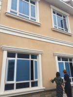 Store enrouleur moderne en PVC pour grande fenêtre horizontale à battant, insonorisé, étanche, isolant thermique, en fibre de verre, pour hôpitaux et appartements