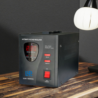 Régulateur de tension automatique KEBO RTB 1000VA, monophasé, type relais, stabilisateur pour appareils électroménagers, pour usage domestique