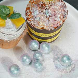 Paillettes comestibles irisées en titane pour cocktails et boissons, couleur arc-en-ciel, qualité alimentaire, non toxiques, poudre scintillante - Product Image 5