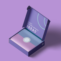 Boîte cadeau en carton ondulé recyclé avec logo personnalisé pour l'emballage et l'expédition