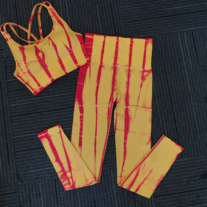 Nuovo Completo Sportivo da Donna Tie-Dye Senza Cuciture per Fitness, <span class=keywords><strong>Palestra</strong></span>, Allenamento e Yoga - Product Image 5