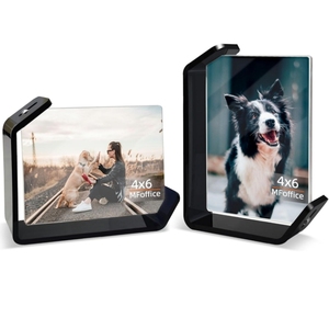 Cadres <span class=keywords><strong>photo</strong></span> en acrylique personnalisés, présentoirs modernes de table, double face, affichage horizontal et vertical pour la maison et le bureau - Product Image 1