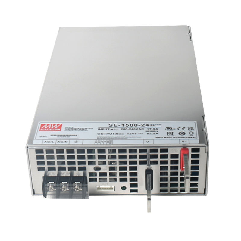 Mean Well SE-1500-12 1500W 48V 300A 89% Efficiency Short Circuit/Overload Protection Single Industrial Switching Power Supply