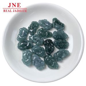 Perles en vrac naturelles de Birmanie A Goods Petit Pi Xiu Pendentif Collier Bracelet Bijoux Jade Pixiu Accessoires - Product Image 5