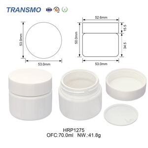 Envase de Crema de Lujo Ecológico de 60 ml, Botella de Champú Personalizable con Tapa de Plástico para Cuidado de la Piel y Cosméticos - Product Image 4