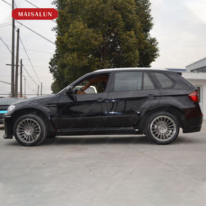 宝马X6 <span class=keywords><strong>E71</strong></span>的工厂价格汽车配件保险杠升级到HM风格玻璃钢材料车身套件保险杠挡泥板侧裙 - Product Image 3