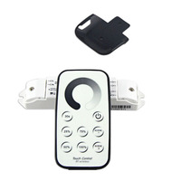 Regulador de Intensidad Táctil LED T1+R1-010V AC 85-265V, Interruptor de Atenuación 0-10v