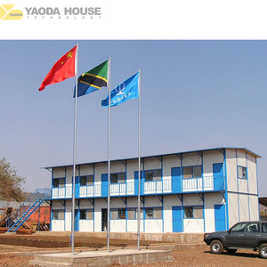 Green House K Modular Site Edificio de oficinas Sitio de construcción de bajo costo Campamento Prefab Barrack - Product Image 5