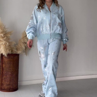 2024 usine en gros 4xl femmes, ensembles d'entraînement deux pièces pour le travail mode décontracté grande taille femmes pantalons costumes/
