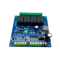 Módulo IoT para Hogar Inteligente con Protocolo Modbus RTU RS232/RS485, 4DI 4DO, Placa de Control de Relés de Entrada/Salida Digital con Carcasa