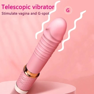 Vente chaude Vibromasseur Télescopique femelle fréquence variable sexe machine clitoris vibrador sucion femme - Product Image 4