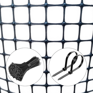 Malla <span class=keywords><strong>de</strong></span> Geogrid Biaxial <span class=keywords><strong>de</strong></span> PP Negra, Malla <span class=keywords><strong>de</strong></span> 3 cm <span class=keywords><strong>de</strong></span> Apertura y 50 m <span class=keywords><strong>para</strong></span> Cría <span class=keywords><strong>de</strong></span> Aves <span class=keywords><strong>de</strong></span> Corral, Protección <span class=keywords><strong>de</strong></span> Huertos y Granjas - Product Image 5