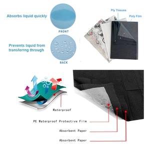 Vendita calda bavaglino dentale monouso a 3 strati per uso medico/bavaglini dentali monouso multifunzione per adulti o bambini - Product Image 6