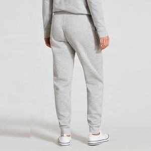 Pantalones Deportivos Lisos para Mujer, Pantalones de Chándal para Invierno, Pantalones con Bolsillos, Cintura Elástica Regular, Pantalones Casuales de Hip Hop, 100% Algodón - Product Image 4