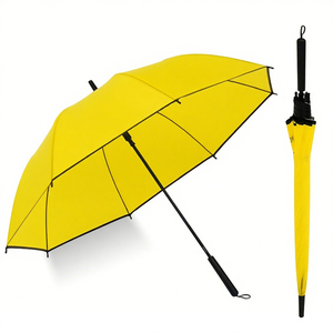 Classique Coloré Fleur Imprimer <span class=keywords><strong>Transparent</strong></span> POE Fabric19 Pouces <span class=keywords><strong>Parapluie</strong></span> Droit pour Femmes et Hommes - Product Image 1