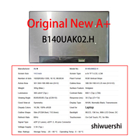 Panel Layar Lcd 14 "A + Baru Asli 1920*1200 EDP 40Pin R140NW4D R5 LP140WUA SPB1 SPB2 B140UAK02.J B140UAK02.0 MB140DS03-1