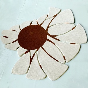 Tappeti astratti da camera da letto tappeti morbidi tappeto con onde tappeto <span class=keywords><strong>puzzle</strong></span> tappeto da soggiorno moderni tappeti e set - Product Image 3