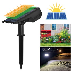 Projecteurs solaires LED extérieurs étanches IP65 avec capteur de mouvement pour jardin - Vente en gros - Product Image 6