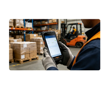 Terminal portable industriel robuste L2, PDA Android 7.1, lecteur de codes-barres 2D, 4G NFC IP67, collecteur de données d'inventaire d'entrepôt