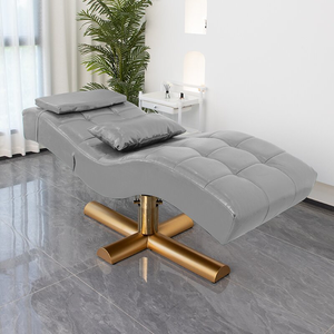 Cama Moderna Blanca para Pestañas, Mueble de Salón, Colchón Curvo para Spa y Belleza, Cama Facial, Colchoneta Eléctrica de Lujo para Cama de Pestañas de Salón de Belleza - Product Image 5