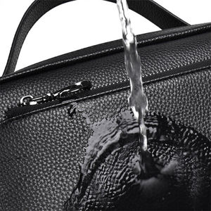 Borsa da <span class=keywords><strong>uomo</strong></span> retrò per telefono cellulare <span class=keywords><strong>a</strong></span> <span class=keywords><strong>mano</strong></span> borsa pochette di grande capacità in morbida pelle per il tempo libero da lavoro pochette - Product Image 4