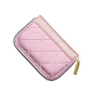 Taomicmic <span class=keywords><strong>กระเป๋า</strong></span>ใส่บัตรหนัง PU ครึ่งดวงมีซิปกระเป๋าใส่บัตรผู้หญิงอเนกประสงค์สำหรับเด็กผู้หญิง - Product Image 1