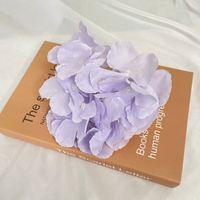 IC0080 Têtes d'hortensias artificiels populaires en gros pour DIY, lot de 27 têtes d'hortensias