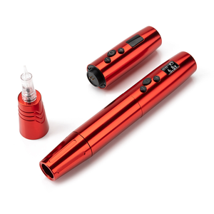 <span class=keywords><strong>Machine</strong></span> à tatouer sans fil, batterie rechargeable 800 mAh, stylo rotatif pour maquillage permanent SMP avec interface pour aiguilles à double usage - Product Image 1