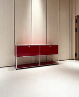 Meubles de rangement modernes pour salon et chambre à coucher, utilisables dans les appartements, en métal, assemblage modulaire, grande capacité