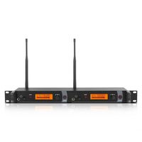 Vente en gros sans fil sens dans le système de moniteur d'oreille transmetteur personnel 10 canaux bodypack métal