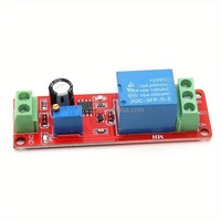 Placa de Desarrollo de Temporizador de Retardo NE555 de 12V CC, Módulo de Retardo de Tiempo Ajustable