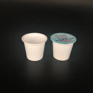 Kapsul Kopi <span class=keywords><strong>K</strong></span> <span class=keywords><strong>Cup</strong></span> Plastik Kosong dengan Tutup dan Filter - Product Image 1